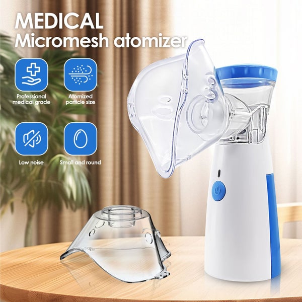 Handheld Nebulizer Home Use Atomizer Mesh Atomizer Portable Nebulizer Mask Carousel 2