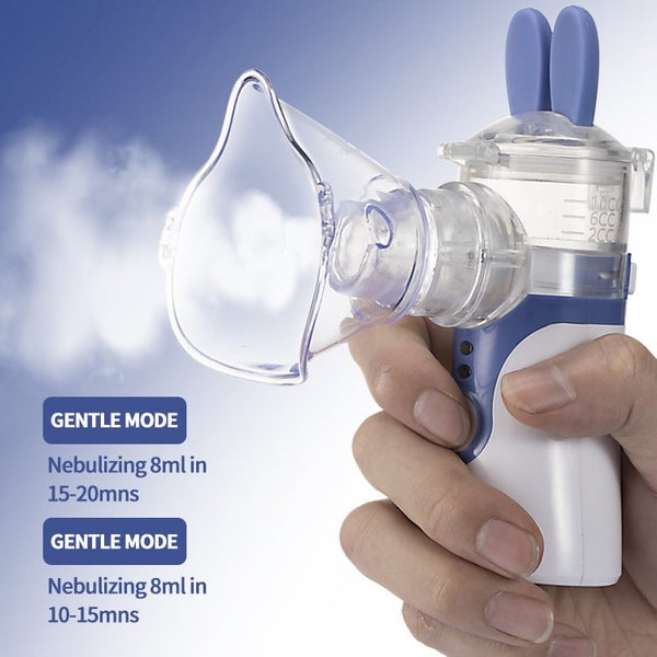Handheld Nebulizer for Kid Adult Electronic Nebulizer Mask Mesh Nebulizer Carousel 2