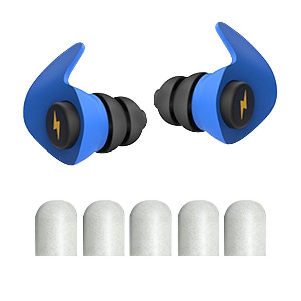 Ear Plugs for Sleeping Noise Silicone Earplugs Sound Reduction Reusable Earplugs Carousel 1