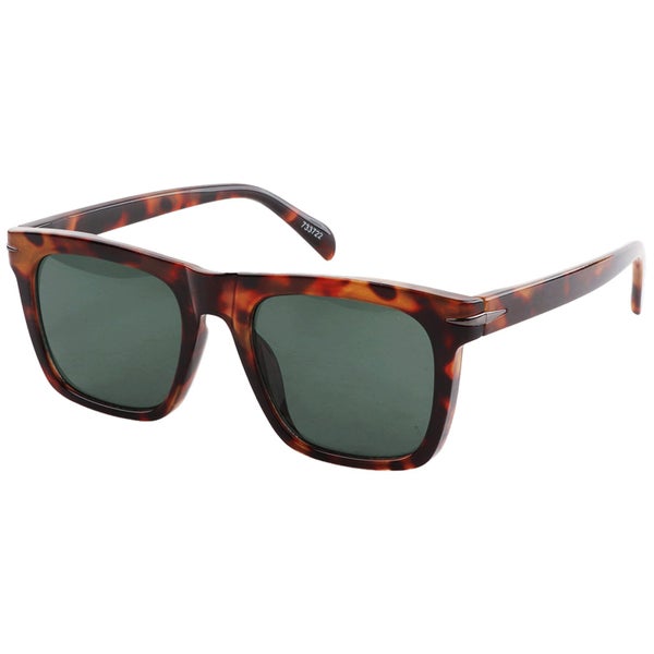 WOMEN'S SUNGLASSES BLACK AND RED TORTOISE SHELL Carousel 1