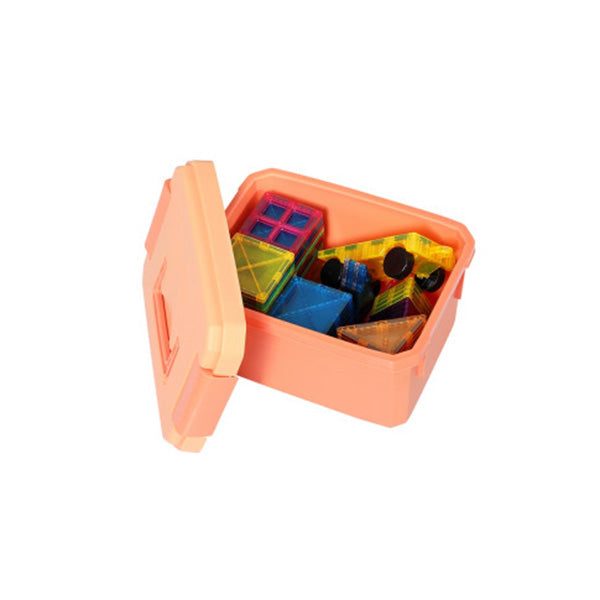 60Pcs Kids Magnetic Tiles Blocks Building Educational Toys Children Gift Carousel 2