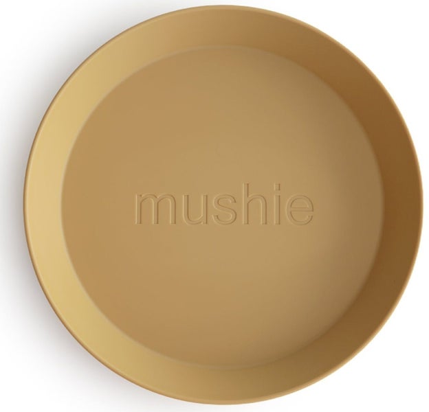 Mushie: Dinnerware Plate - Mustard (Set of 2) Carousel 1