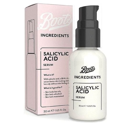 Boots Ingredients Salicylic Acid Serum 30ml Carousel 1