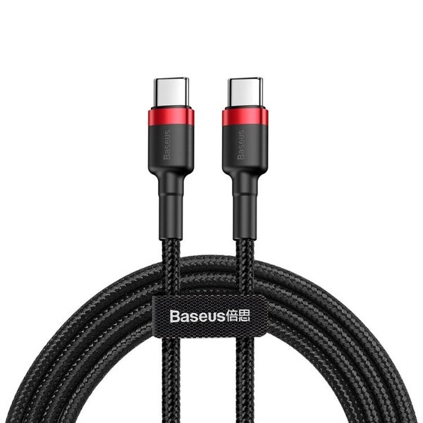 Baseus Cafule Series Type-C/Type-C PD 2.0 60W Flash Charge Cable, Length:1m Carousel 1