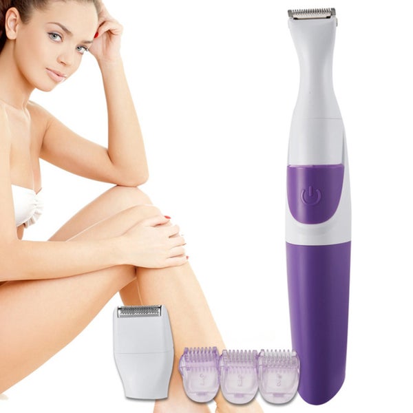 electronic women hair clipper women hair trimmer clipper purple women hair Carousel 1