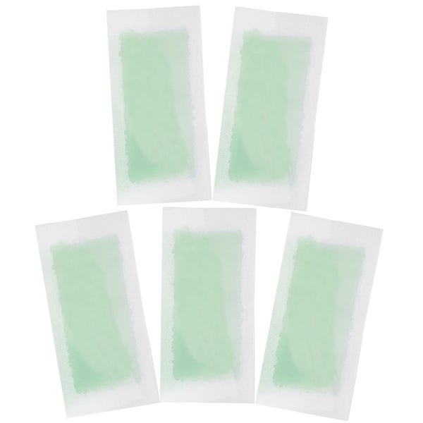 5pcs Disposable Face Body Hair Removal Remover Depilatory Wax Strip Waxing Paper Carousel 2
