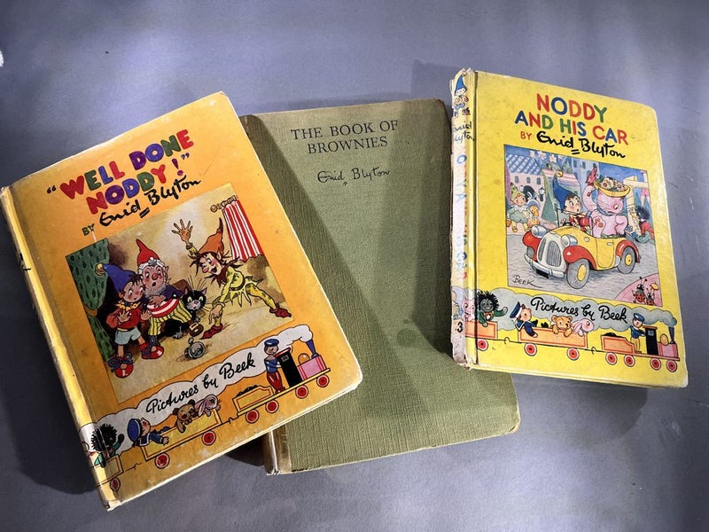 3 vintage books by the beloved British children's author Enid Blyton Carousel 2