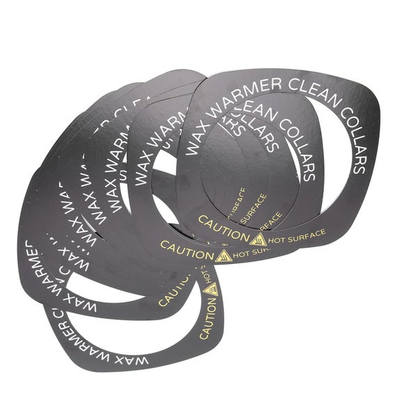 10pcs Professional Wax Warmer Collar Wax Heater Protective Ring Accessory Carousel 1