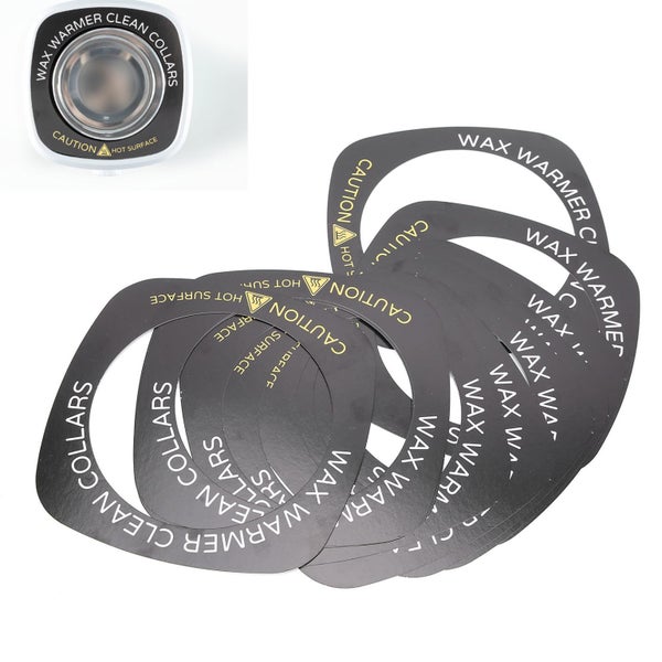 10pcs Professional Wax Warmer Collar Wax Heater Protective Ring Accessory Carousel 2