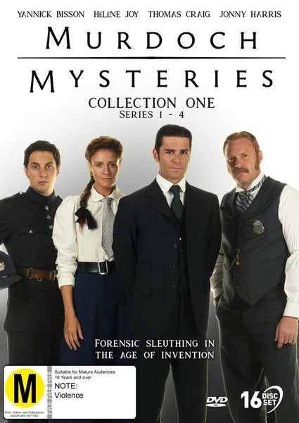 MURDOCH MYSTERIES - COLLECTION ONE: SEASONS 1-4 (16DVD) Carousel 1