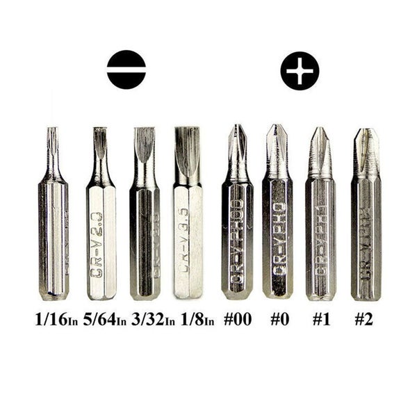 NEW 8 in 1 Mini Gadgets Repair Tools Pocket Screwdriver Set Pen Precision Carousel 2