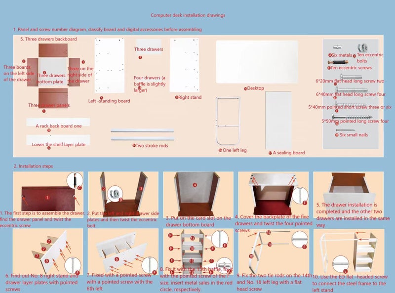 Computer Desk - (NZ Clearance) Carousel 6