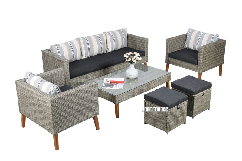 JUNO 6PC Outdoor Lounge Set62951905300994114