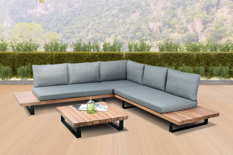 BASTON Aluminium Sectional Outdoor Lounge Sofa Set629376322888971128