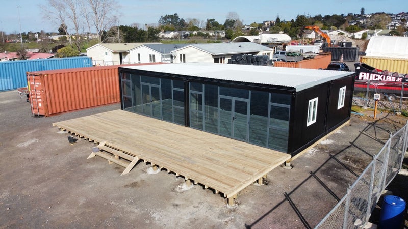 12*8 Glass Wall PORTABLE UNIT/CABIN/OFFICE for sale Carousel 2