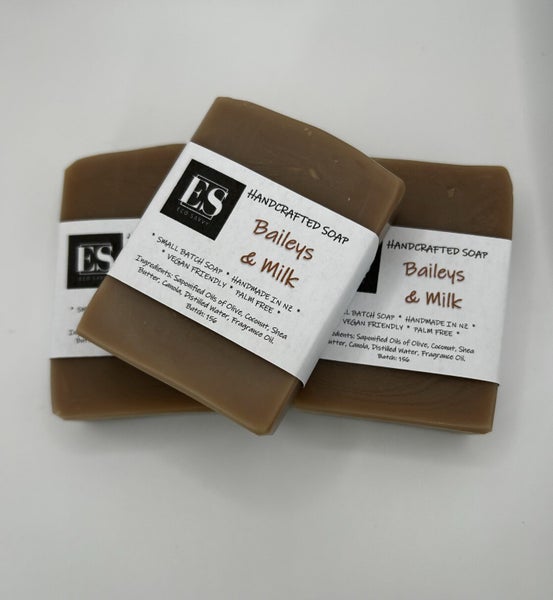 Eco Savvy Handcrafted Soap - Bailey's and Milk (with Shea Butter) Carousel 1