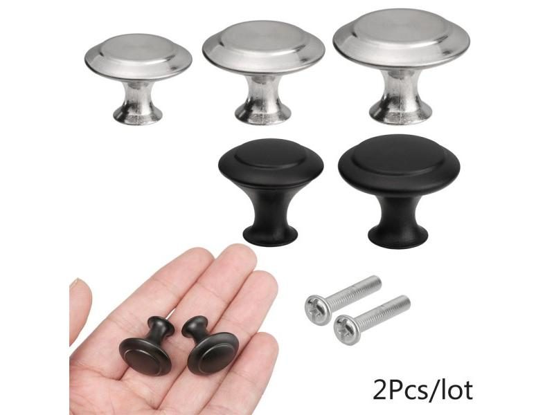 2pcs/lot Furniture Fitting Round Cabinet Knobs Kitchen Cabinet Drawer Pull Carousel 2