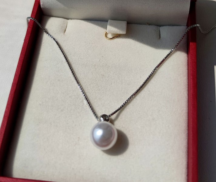 Pearl Pendant Necklace EBZ3YMT-1 Carousel 1