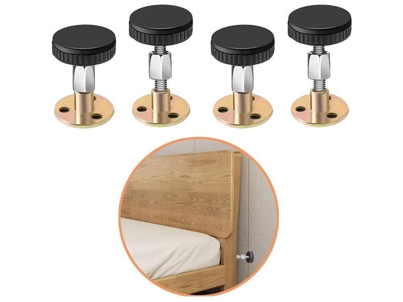 Adjustable Bed Frame Anti-Shake Tool Threaded Headboard Stoppers Bedside Anti Carousel 1
