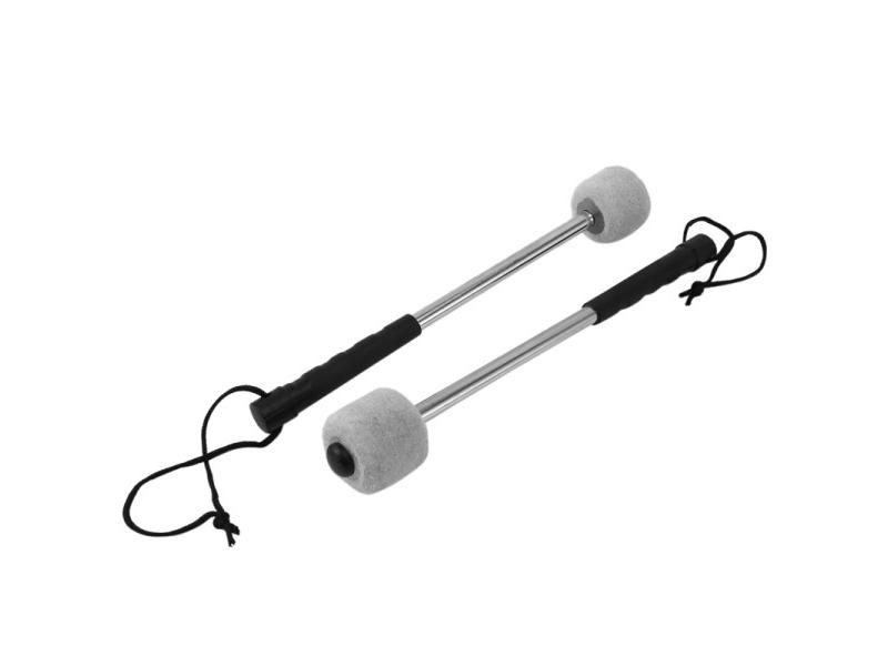 2Pcs Bass Drum Mallet Felt Head Percussion Mallets Timpani Sticks With Carousel 2