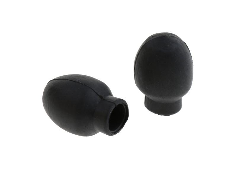 2 Pieces Bass Drum Beater Head With Silent Tip Silicone Drumstick Tips For Carousel 1