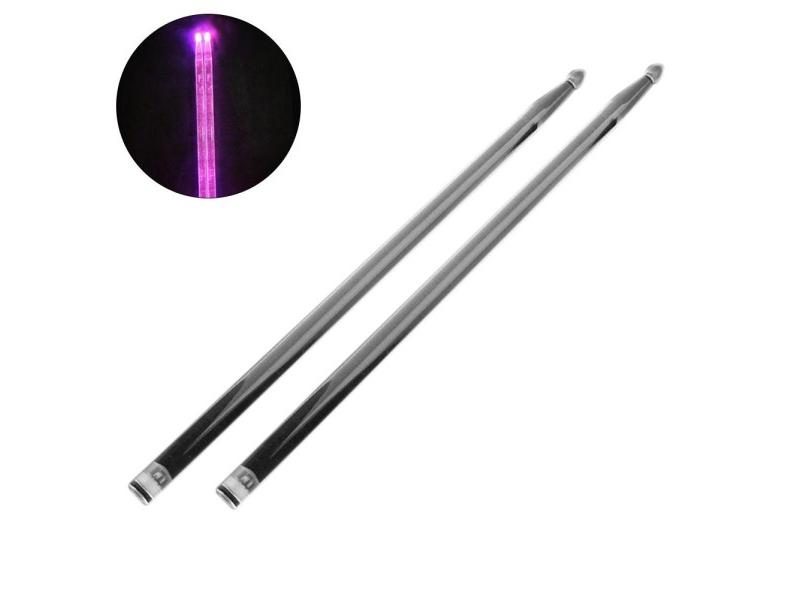 1 Pair 40cm 5A Acrylic Drum Stick With Bright LED Light For Stage Performance Carousel 1