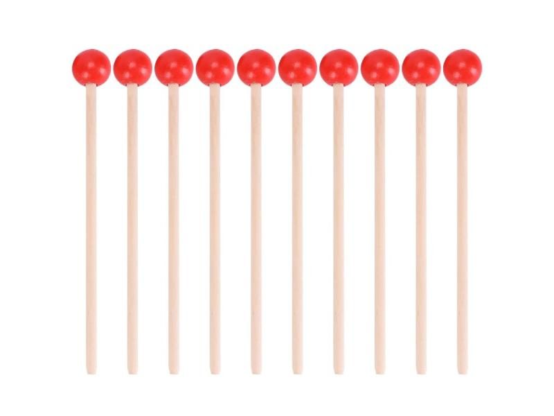 Rubber Drum Brush Wooden Xylophone Hammer For Kids Carousel 2