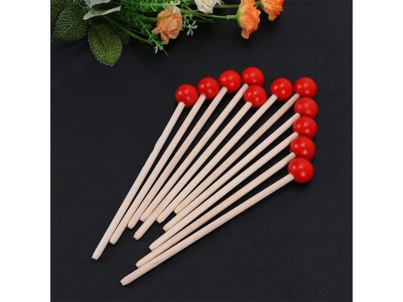 Mallets Sticks Percussion Mallet Drum Kids Rubber Drum Brush Wooden Xylophone Carousel 1