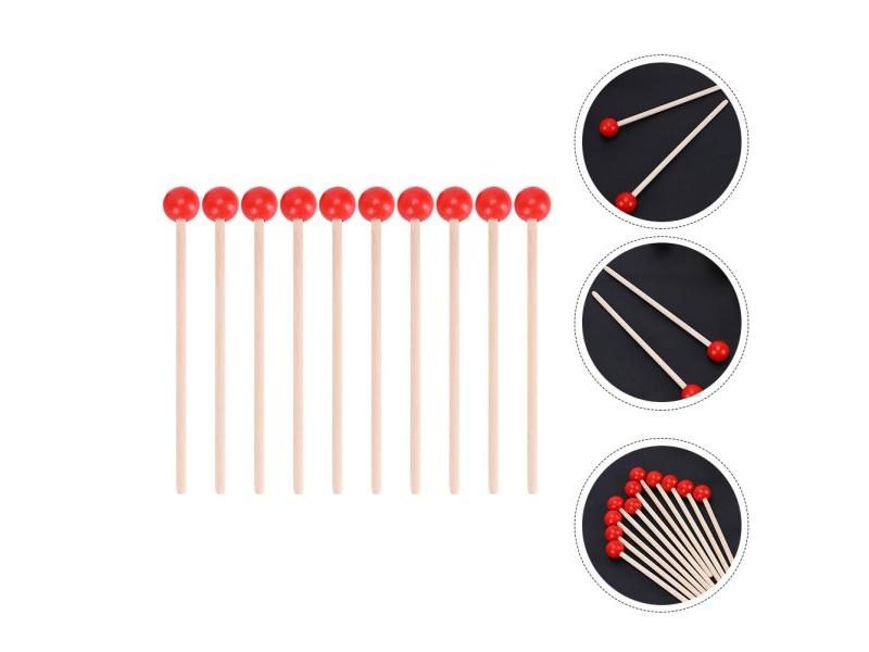 Rubber Drum Brush Wooden Xylophone Hammer For Kids Carousel 1