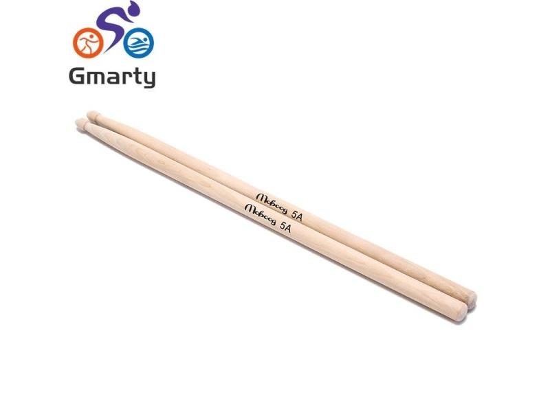 1 Pair Durable Maple 5A Size Maple Wood Drumsticks Stick For Drum Lightweight Carousel 1