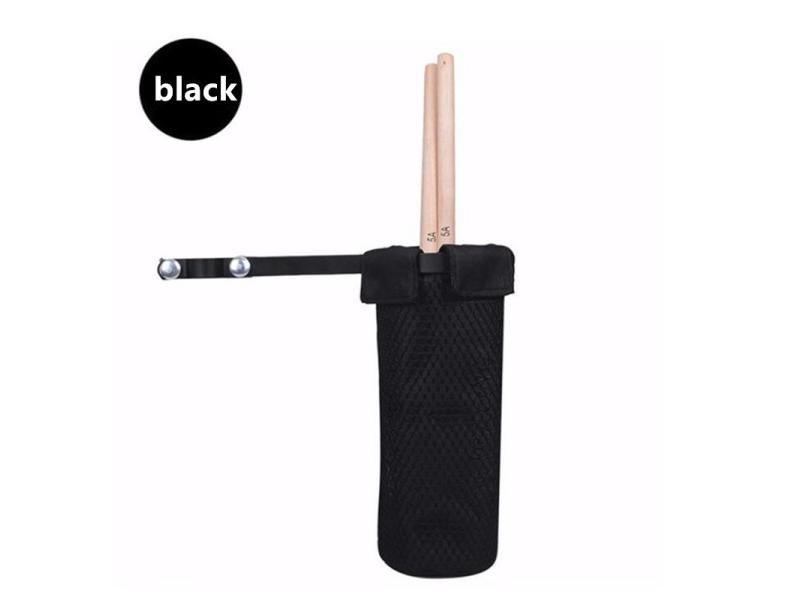 Portable Solid Mesh Drum Stick Holder Pouch Waterproof Drumsticks Storage Bag Carousel 1