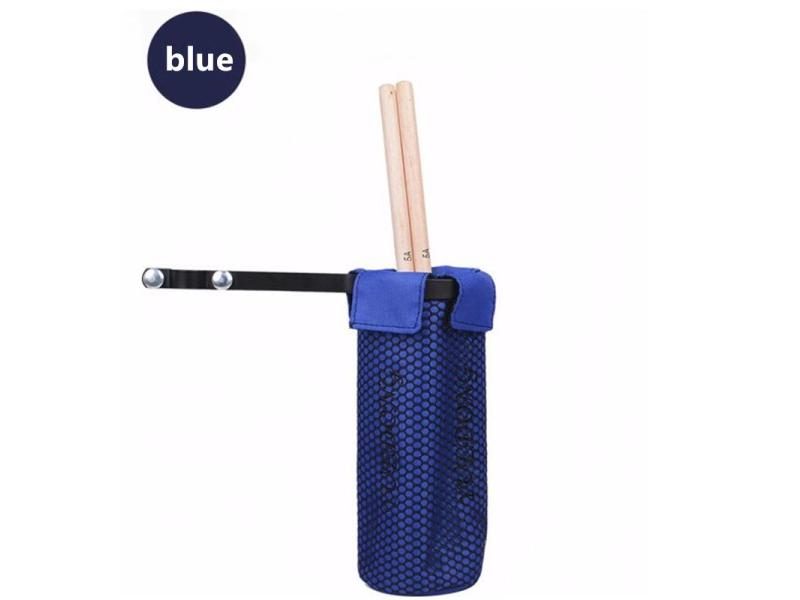 Portable Solid Mesh Drum Stick Holder Pouch Waterproof Drumsticks Storage Bag Carousel 1