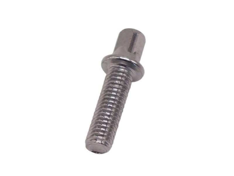 Silver M6 Common Use Standard Outer Square Bolts Drum Bolts Drum Screws 10mm Carousel 2