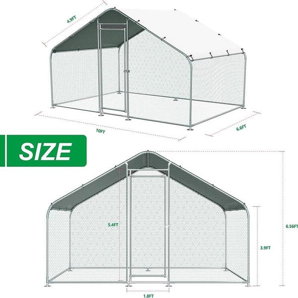 Outdoor Chicken Coop Run - (NZ CLEARANCE) Carousel 7