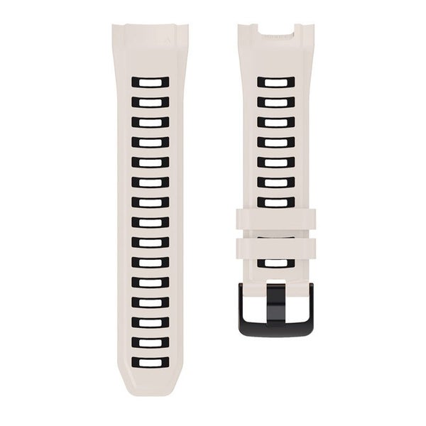 Garmin Instinct 2X Solar/Instinct 2X Replacement Strap Wristband-White Black Carousel 4