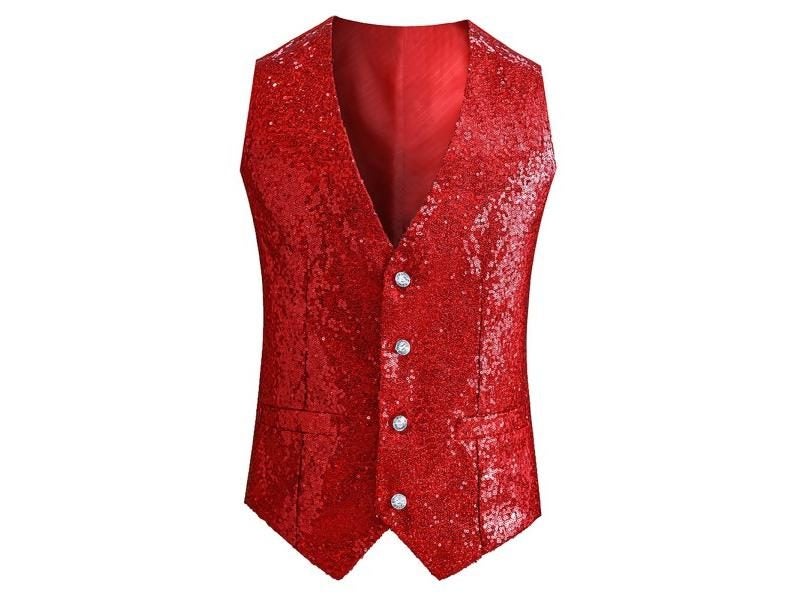 Men's Suit Vests Waistcoat Carousel 1