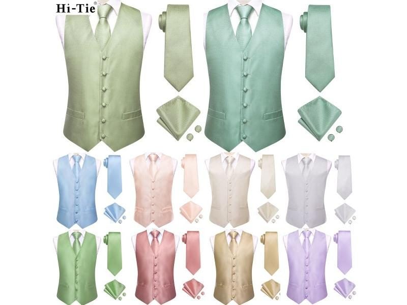 Men's Suit Vests Waistcoat Carousel 1