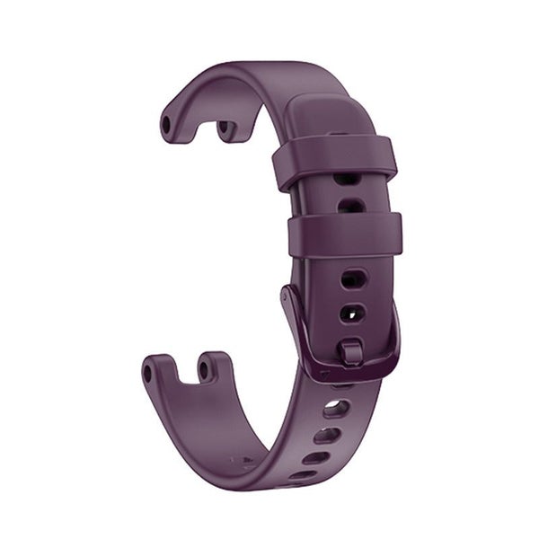 14mm Width Soft Silicone Replacement Strap for Garmin Lily-Purple Carousel 2