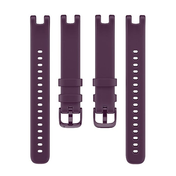 14mm Width Soft Silicone Replacement Strap for Garmin Lily-Purple Carousel 5