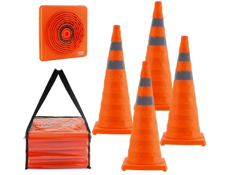 Traffic Cone Safety Cone Collapsible - (NZ CLEARANCE) Carousel 1
