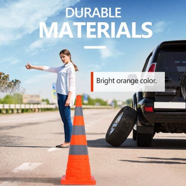Traffic Cone Safety Cone Collapsible - (NZ CLEARANCE) Carousel 2