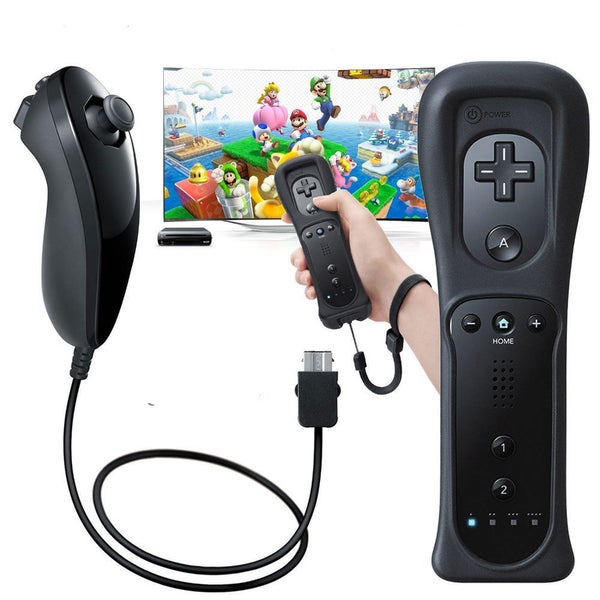 Wii Remote and Nunchuck Controller Carousel 1