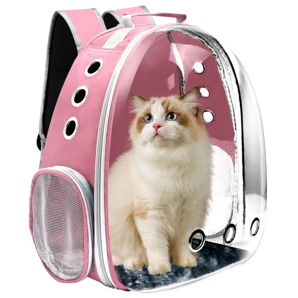 Backpack Carrier, Cat with Ventilated Design Carrying Puppy Cats, Pet Carrier Ba Carousel 1