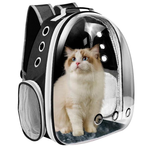 Backpack Carrier, Cat with Ventilated Design Carrying Puppy Cats, Pet Carrier Ba Carousel 2