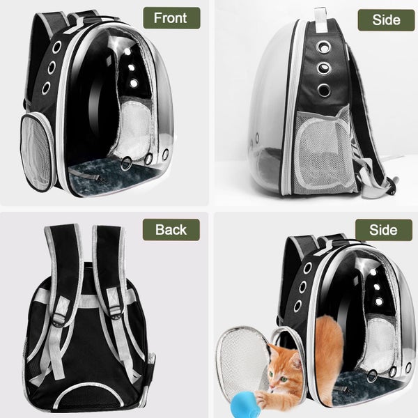 Backpack Carrier, Cat with Ventilated Design Carrying Puppy Cats, Pet Carrier Ba Carousel 5