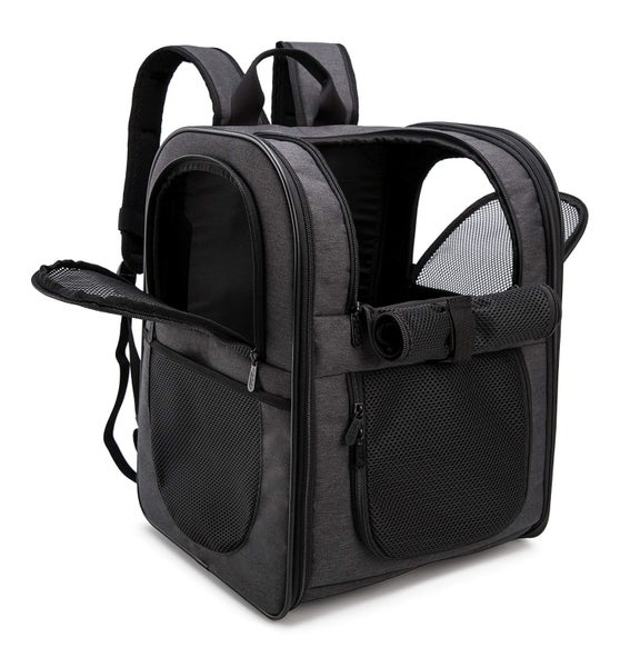 APOLLO WALKER Pet Carrier Backpack Small Cats Dogs, Puppies, Two-Sided Entry, Sa Carousel 1