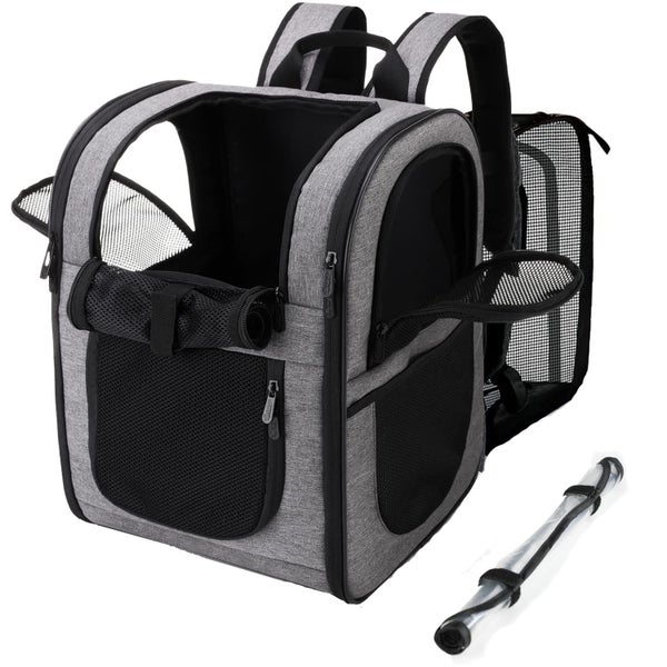 APOLLO WALKER Pet Carrier Backpack Small Cats Dogs, Puppies, Two-Sided Entry, Sa Carousel 12