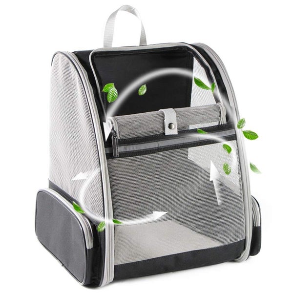 Texsens Innovative Traveler Bubble Backpack Pet Carriers for Cats and Dogs Carousel 1