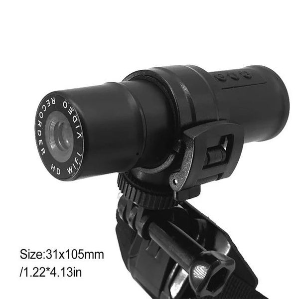 WiFi Motorcycle Camera Handlebar Mount Waterproof Rechargeable Helmet Dash Ca... Carousel 1