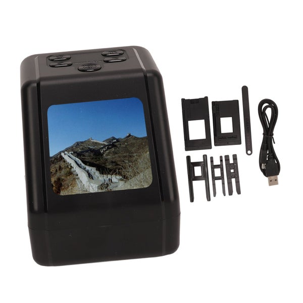 2in Screen Slide Convert 135 126 110 8mm Slides to 22MP JPG Digital Photo Neg... Carousel 2